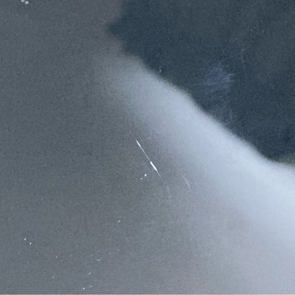 Orig. neoclassical Georges Briard 22k gold/black MCM glass snack tray - Picture 5 of 7